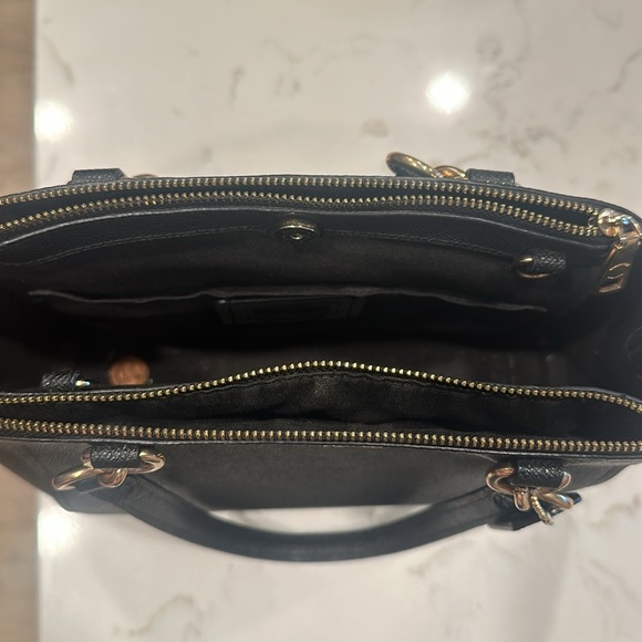 Coach Medium Purse Black Satchel - Picture 9 of 11